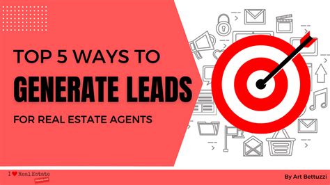 Top 5 Ways To Generate Leads For Real Estate Agents