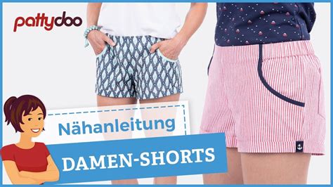 Anleitung Sommershorts Mit Taschen Und Spezial Gummibund N Hen Youtube