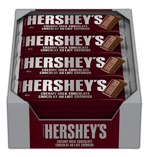 Hersheys Chocolate Candy Bars 36 Count 172 Kilograms