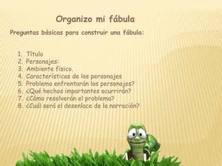 La Fabula Tercero B PPT