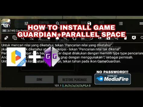 HOW TO INSTALL GAME GUARDIAN PARALLEL SPACE CAR PARKING MULTIPLAYER