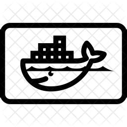 Docker container Icon of Line style - Available in SVG, PNG, EPS, AI & Icon fonts