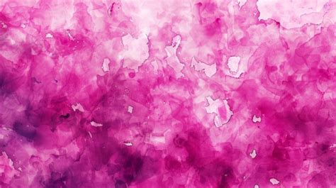 Premium Photo Fuchsia Watercolor Background Generative Ai