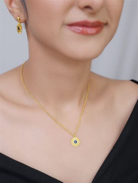 Buy Gold Plated Handcrafted Brass Flower Necklace KV Jhrcr Necklace