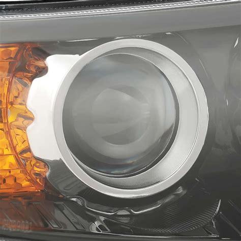 Headlight Assembly For 2011 2012 2013 Kia Sorento Halogen Black Amber L