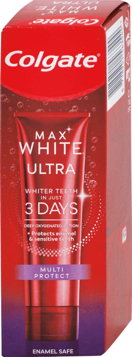 Colgate Zubn Pasta Max White Ultra Multiprotect Ml Nakupujte V Dy