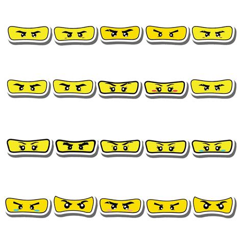 Ninja Ninjago Lego Eyes Mask Svg Cricut Cut File Clipart Png Dxf