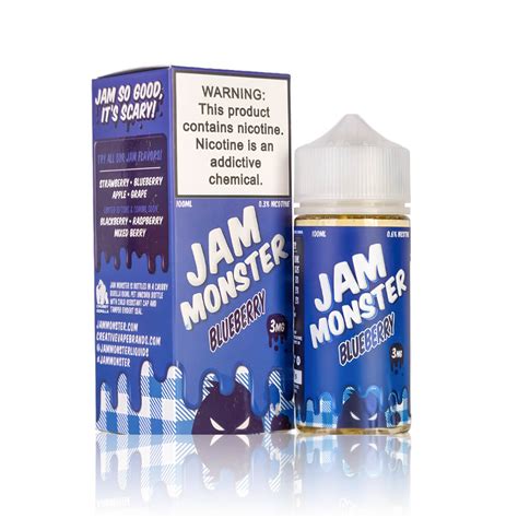 Buy Jam Monster Blueberry E Liquid 100ml Best Vape Store In Riyadh