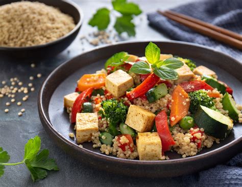 Tofu And Vegetable Stir Fry With Quinoa Longevity Care Clinic