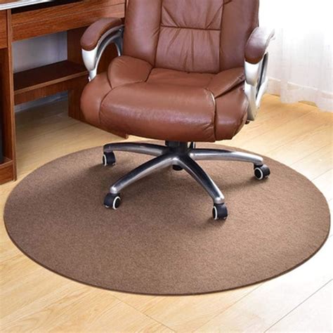 Yinn Round Chair Mat For Low Pile Carpet Floor Protectorscratch