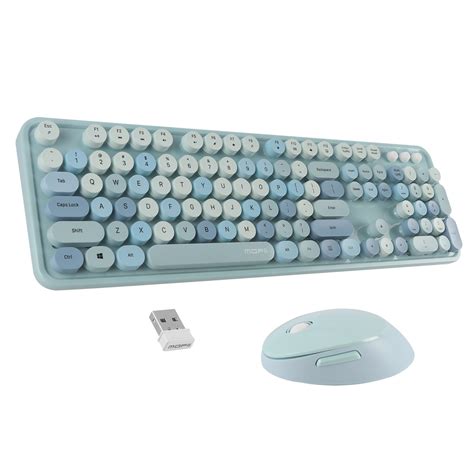 Cieken Wireless Keyboard And Mouse Set 2 4G Wireless Keyboard Punk