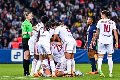 Match OL PSG F chaîne TV et compos probables