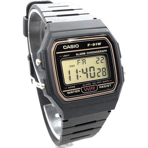 腕時計 カシオ メンズ F 91WG 9QER Casio Mens Digital Watch with Resin Strap F