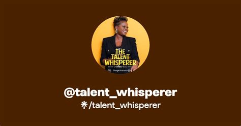 Talent Whisperer Twitter Instagram Linktree