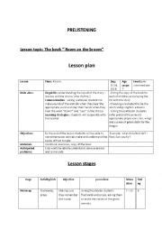 Room on the Broom worksheets