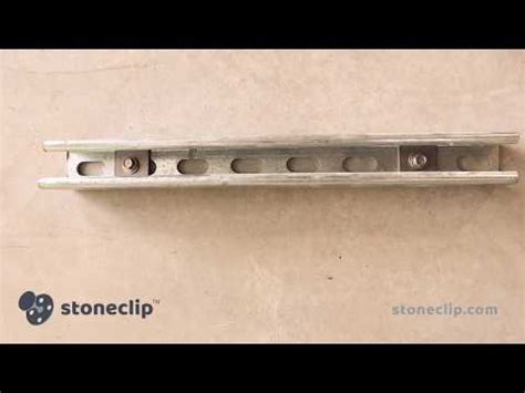 Videos Stoneclip Mechanical Fixing For Stone And Cladding