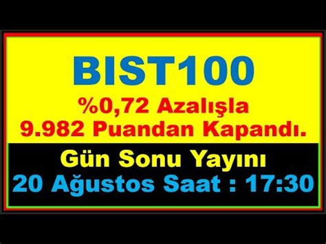 20 Ağustos 17 30 Gün Kapanış Yayını Aracı Kurum Dağılımı halkaarz