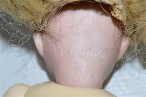 Ancienne Petite Poupee Tete Porcelaine Germany Corps Articul Yeux