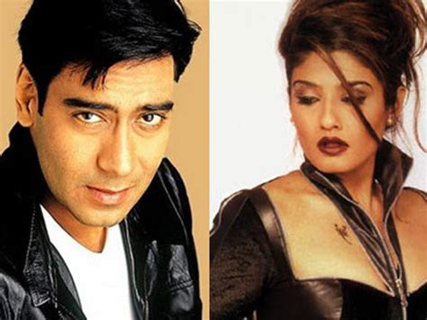 Ajay Devgn Reacts To Raveena Tandon Dig At Older Actors Ajay Devgn