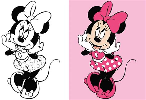 Free Printable Minnie Mouse Coloring Pages PDF