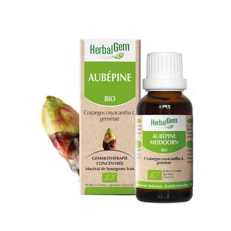 HerbalGem Aubépine Bio 30ml