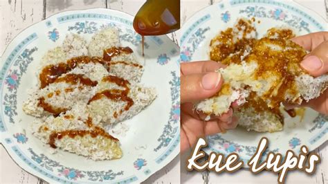 Resep Kue Lupis Rice Cooker Youtube