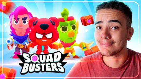 não JOGUEI NOVA BETA do Squad Busters e mostrei TODAS as Evoluções do