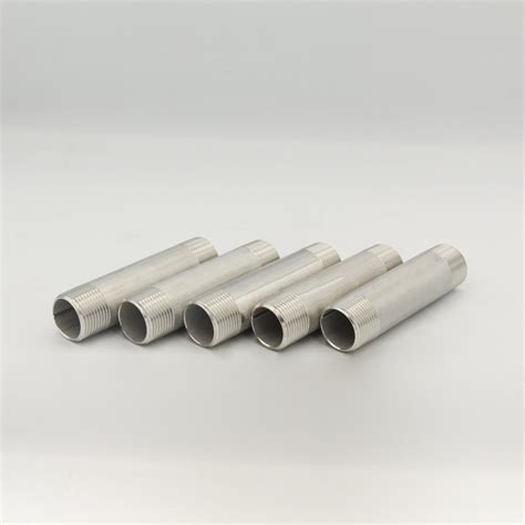 Factory SS304 SS316 Sch40 80 BSPT NPT Threaded Fitting Stainless Steel