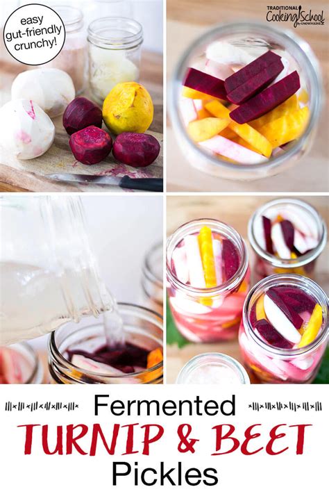 Lacto Fermented Turnips And Beets Easy Probiotic Crunchy