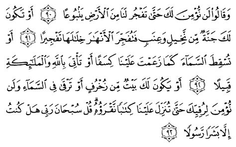 Surat Al Isra Ayat 1 Sampai 111 Ujian