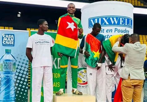 Taekwondo Open International De Dakar Le Togo En Or Dans La Categorie