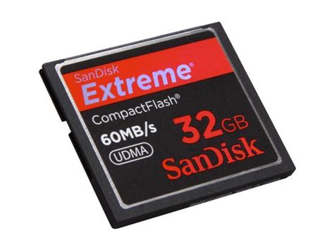 Sandisk Extreme Gb Compact Flash Cf Flash Card Model Sdcfx G A