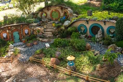 Hobbit Houses Butterfly Garden Goings On