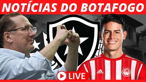 🔴 NotÍcias Do Botafogo James Rodrigues Matias Rojas Jeffinho Na