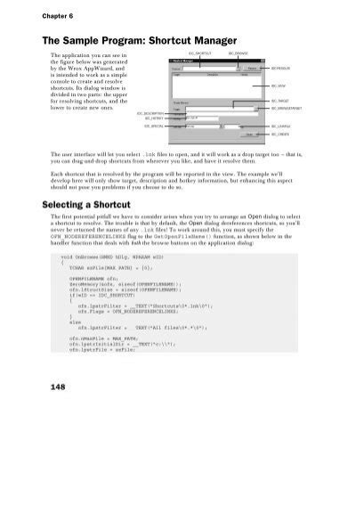 Chapter 6 The Sample Prog