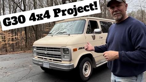 1990 G30 One Ton 4x4 Chevy Van Project The Swim Shop 4x4 Vans Youtube