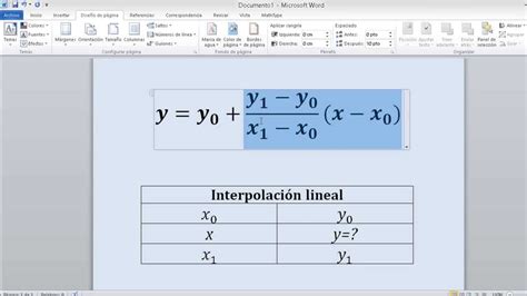 Formula De Interpolacion Lineal Metodos Numericos Youtube