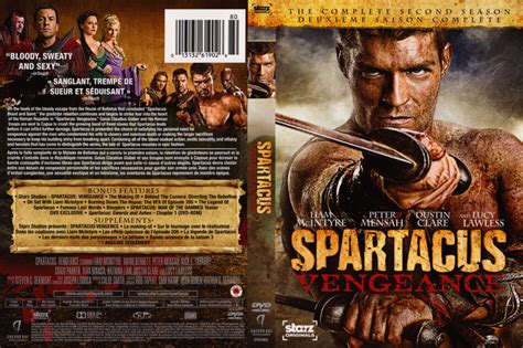 Spartacus (Season 2) Vengeance R1 DVD Cover - DVDcover.Com