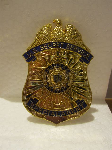 Secret Service Agents Badge