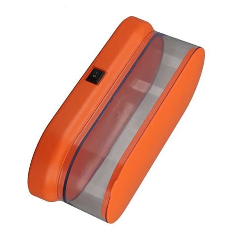 Mini Nettoyeur Ultrasons Portable Tmishion Orange Pour Lunettes