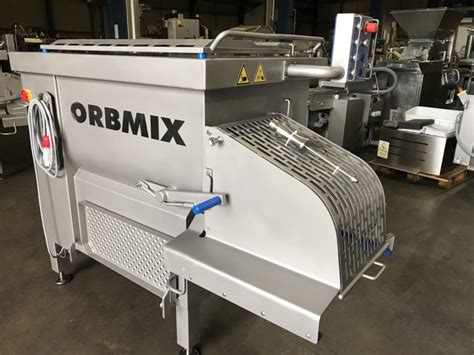 Orbmix Twin Shaft Paddle Mixer Orbital Food Machinery