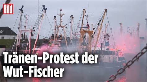 Streik Der Fischer Nach Den Bauern Droht Ihnen Millionen K Rzung Youtube