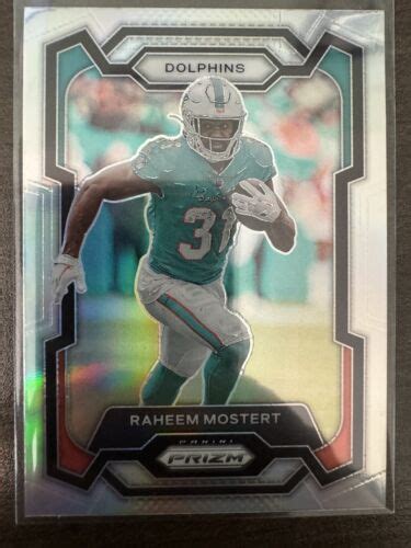 Panini Panini Prizm Silver Prizm Raheem Mostert Miami