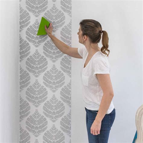 How To Hang Peel And Stick Wallpaper Driven By Decor