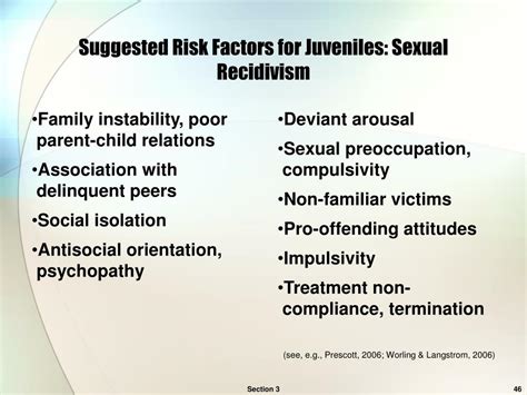 Ppt The Effective Management Of Juvenile Sex Offenders In The