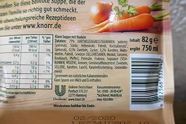 Knorr Suppenliebe Buchstaben Suppe leckere Nudelsuppe mit natürlichen