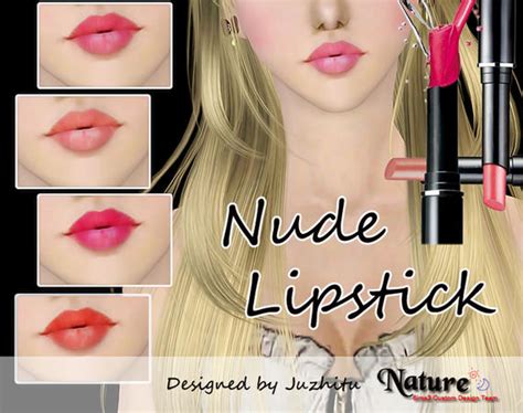 The Sims Resource Nude Lipstick Juzhitu