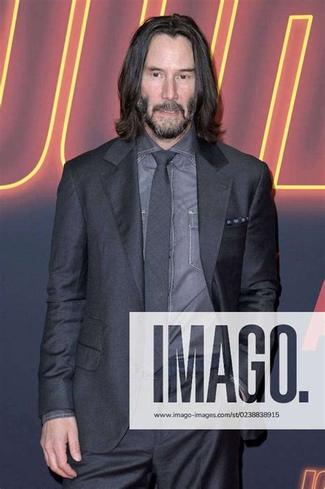 Keanu Reeves At The Premiere Of The Motion Picture John Wick Chapter 4