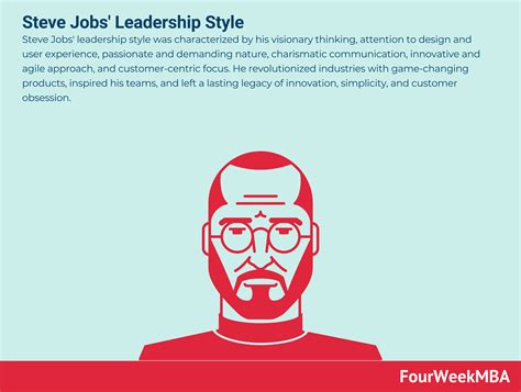 Steve Jobs' Leadership Style - FourWeekMBA