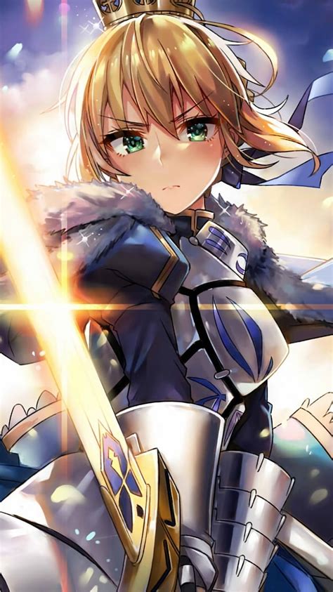 Artoria Pendragon Fategrand Order Saber Fate Altria Pendragon Fond